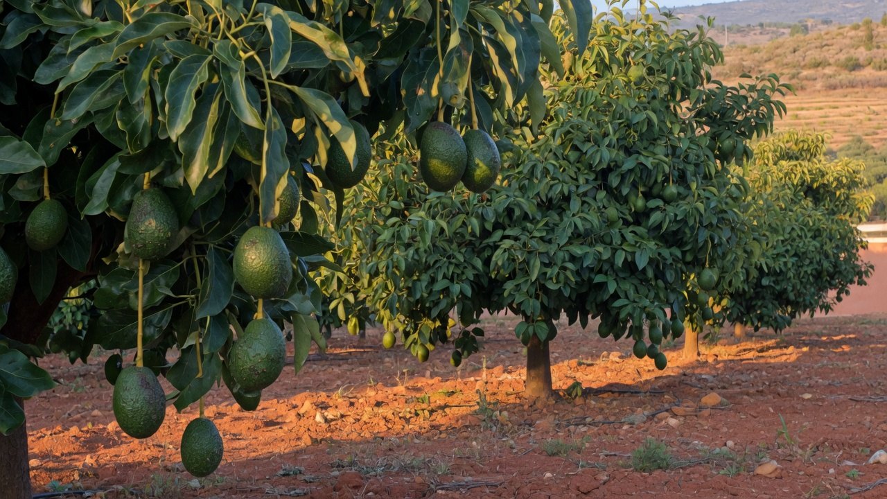 Am Baum: Hass im Campo unterhalb von Frigiliana.